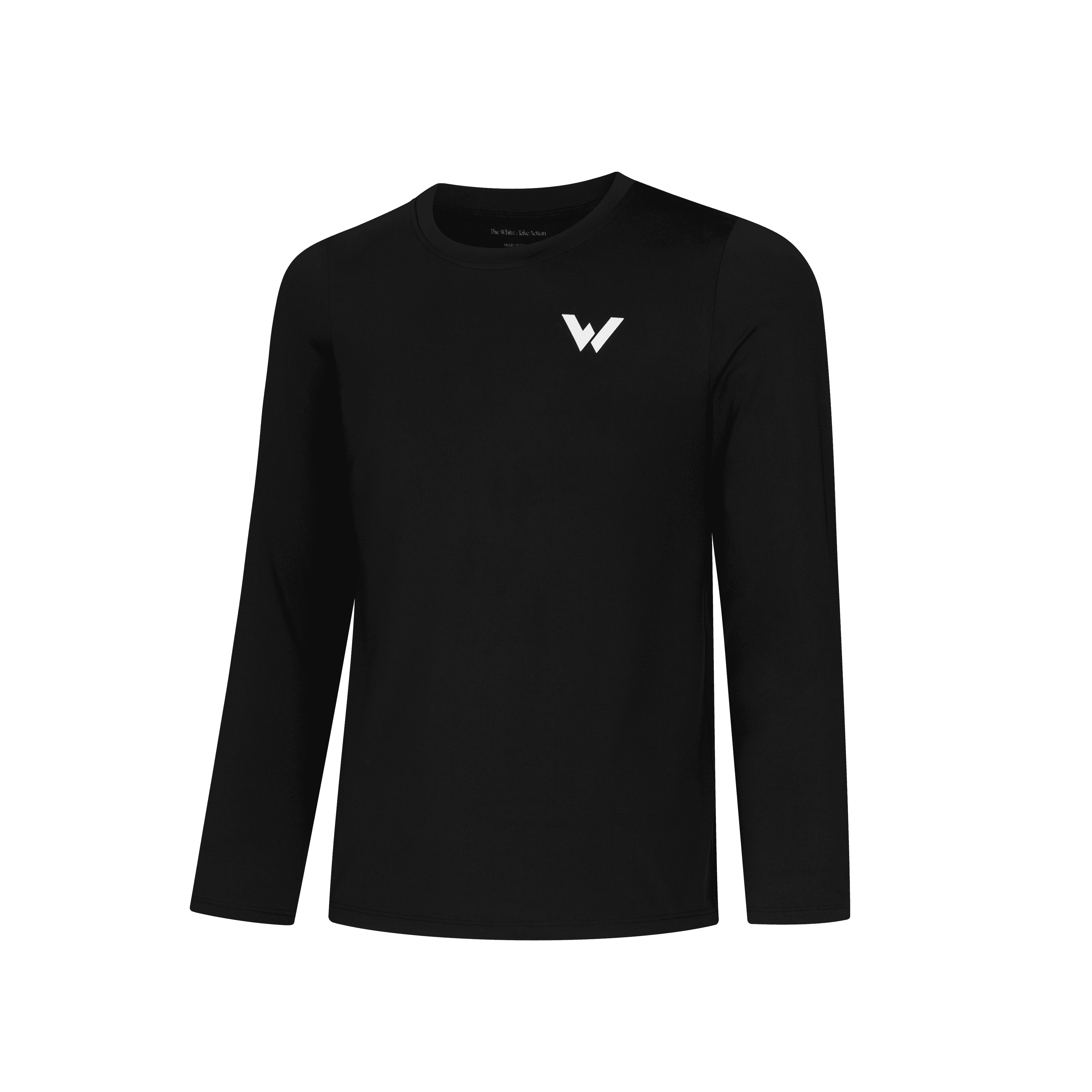 Áo dài tay nam training The White Series 03